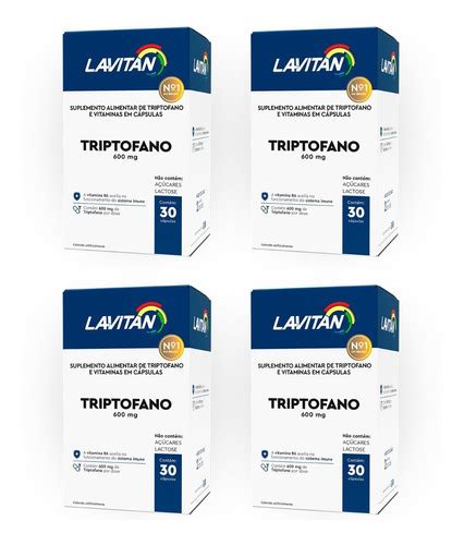 Lavitan Sonus Suplemento Alimentar De Triptofano 120cp Cimed