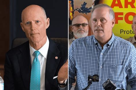 Rick Scott Praises Agriculture Commissioner Wilton Simpson S Job