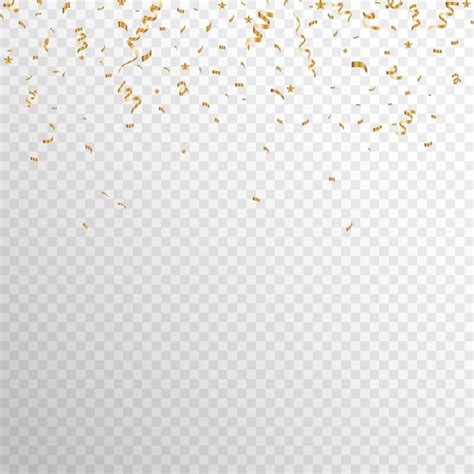 Gold Confetti Vector Premium Download