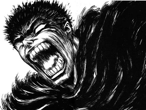 Guts Rage Ilustração De Mangás De Terror