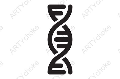 Dna Svg File Ready For Cricut Gr Fico Por Artychoke Design Creative