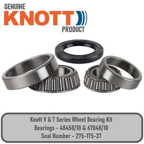 Genuine Knott Avonride 571000 Trailer Wheel Bearing Kit V T Series