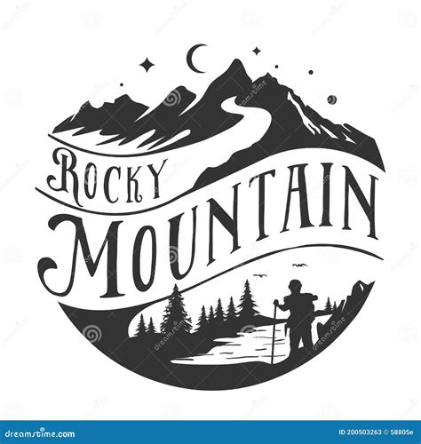 Rocky Mountain Vector