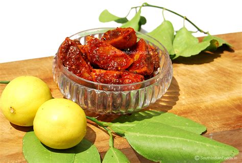 Lemon Pickle Elumichai Oorugai Recipe Nimboo Ka Achar Stepwise Pictures