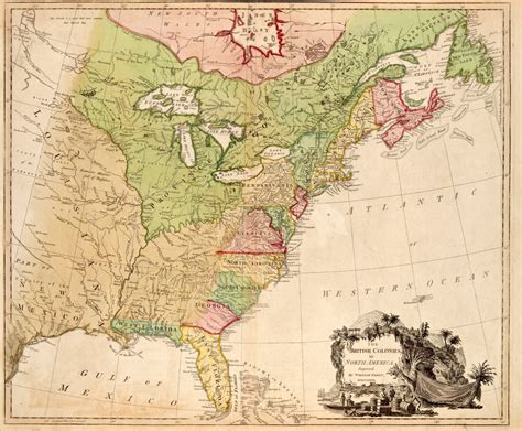 Quebec 1777 North America Map - Journal of the American Revolution