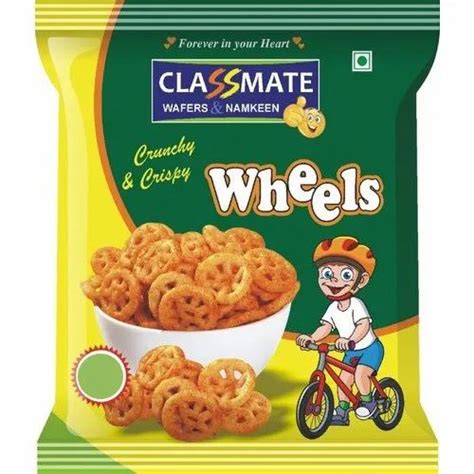 Masala Classic Salted Crunchy And Crispy Wheels Wafers Packaging Size