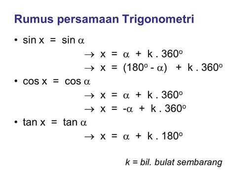 Contoh Soal Persamaan Trigonometri Homecare