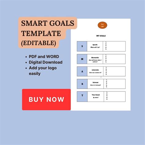 Goals Template For Employees Smart Goals Template For Executive Coaches Small Business