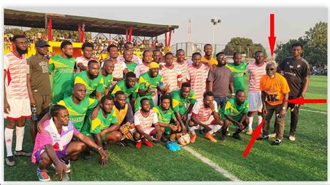 Team Kumawood Actors Vs Ghanaian Abroad Head Coach Obey Siki Named His