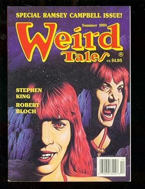 WEIRD TALES SUM 1991 STEPHEN KING RAMSEY CAMPBELL PULP NM New