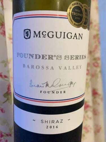 Mcguigan Founder S Series Shiraz Vivino Us