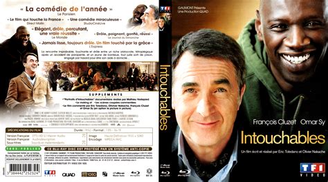 Jaquette Dvd De Intouchables Blu Ray Cin Ma Passion