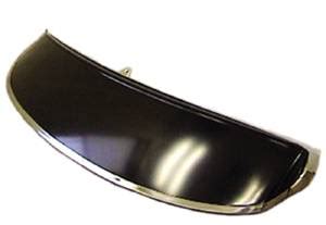 Detail Chevy Parts Visor Exterior Steel Black Edp Coated Exc