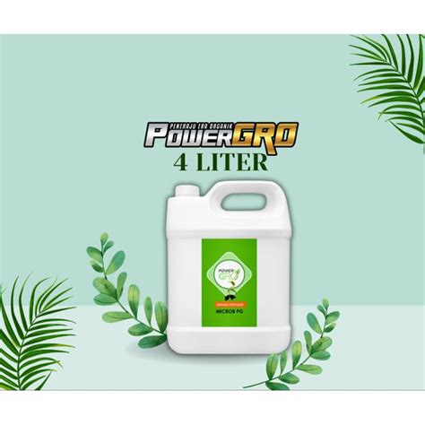 Baja PowerGro 4L Organik 100 Foliar Fertilizer Baja Sawit Baja Buah