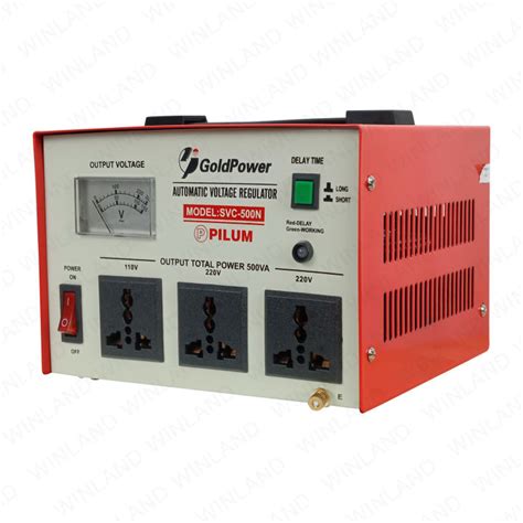 GOLD POWER By Winland Servo Motor AC AVR 100 Efficiency 500W