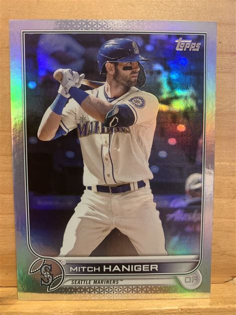 2022 Topps Mitch Haniger 80 RAINBOW FOIL EBay