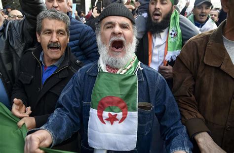 Alg Rie D Tenus Graci S Mais Pas Un Seul Manifestant Anti