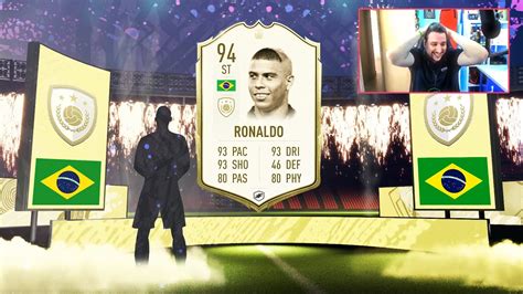 Ronaldo Nazario Icon In A Pack Recompensas Fut Champions Fifa