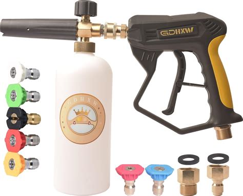 Gdhxw X High Pressure Washer Gun With Foam Cannon Adapter