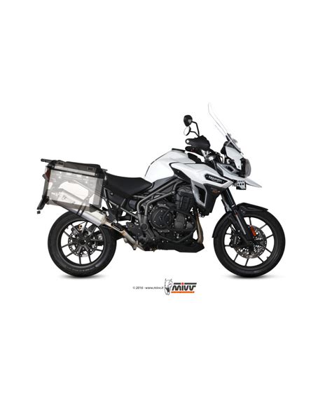 Scarico Mivv Speed Edge Inox Per Triumph Tiger Explorer 1200 2016