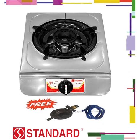 Standard Gas Stove Single Burner Sgs 122i Shopee Philippines