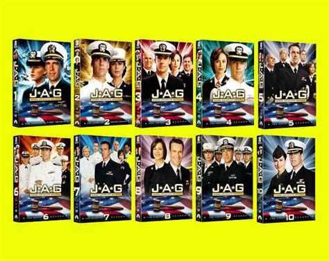 Jag The Complete Series Seasons Dvd Sets Discs New