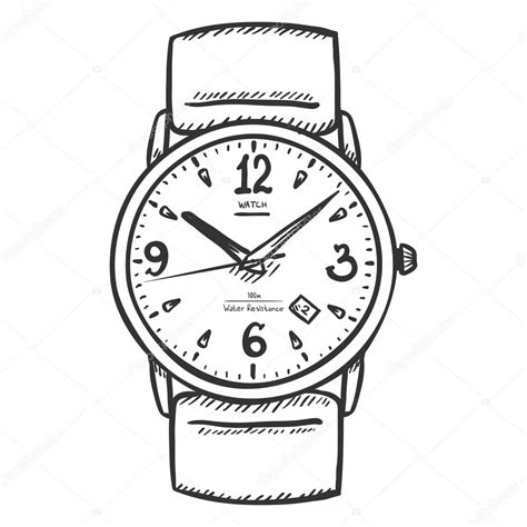 Wrist Watch Coloring Pages