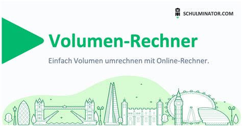 Volumen Rechner Volumen Einfach Umrechnen