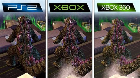 Godzilla Games Xbox 360