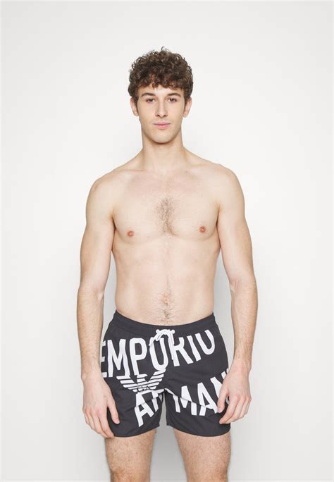 Emporio Armani Boxer Swimming Shorts Neroblackblack Uk