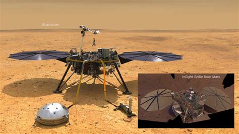 Dlr Nasa Sonde Insight Auf Dem Mars