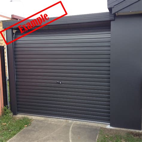 A Series Taurean Garage Roller Door Monument Colour 2500mmh X
