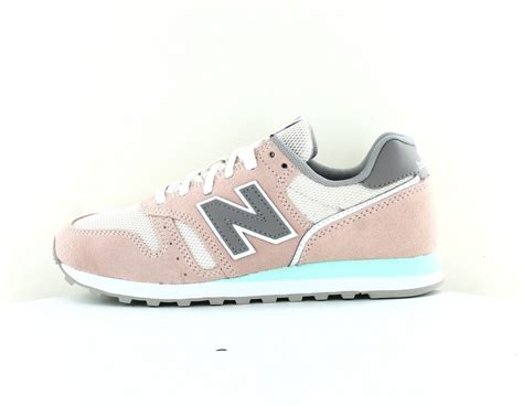 New Balance 373 Femme Rose Argent Turquoise Wl373cp2