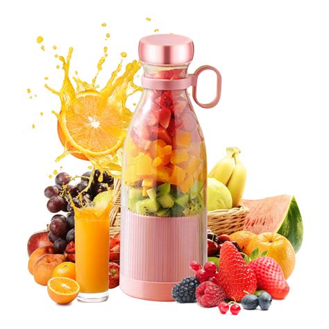 Portable Blender Personal Size Blender Ml Fresh Juice Mini Fast