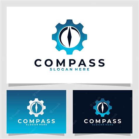 Premium Vector Compass Logo Vector Design Template