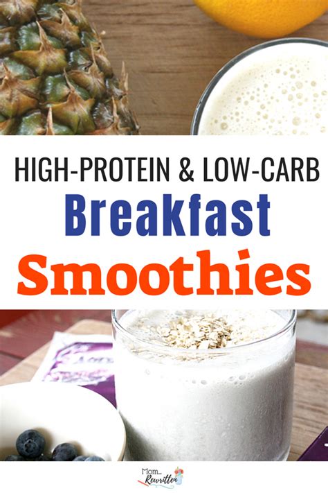 High Protein Low Carb Smoothie Recipes For Breakfast Artofit