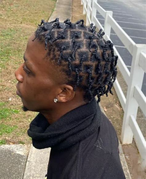 Different Ways To Rock 2 Strand Twist Styles As A Male Twist Braid