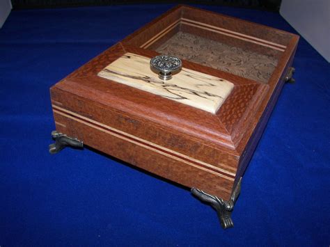 Rustic Leopardwood And Spalted Maple Box Valet Tray Etsy Uk