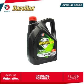 Caltex Havoline Formula Sae W Liters Shopee Philippines