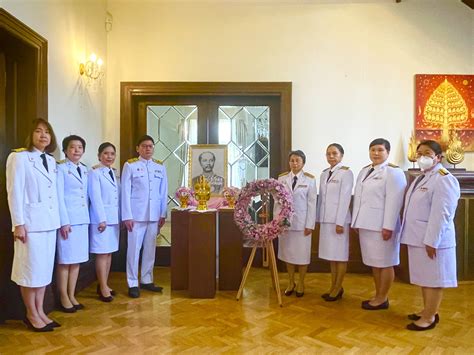 The Wreath Laying Ceremony On The Occasion Of The Memorial Day Of His Majesty King Chulalongkorn