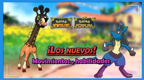 Todos los movimientos y habilidades nuevas en Pokémon Escarlata y Púrpura