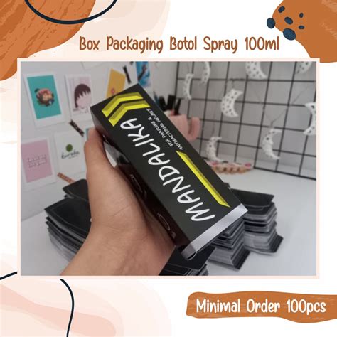 jual box packaging custom ukuran min pcs shopee indonesia