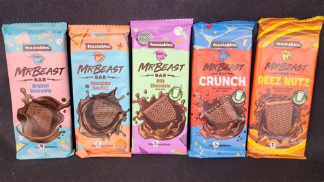 Taste Testing Feastables Mr Beast Bars Youtube