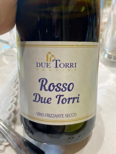 Cantine Due Torri Rosso Due Torri Frizzante Secco Vivino France