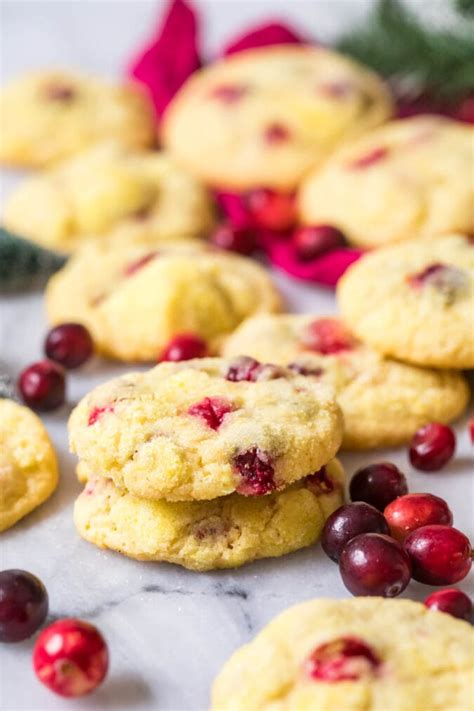 Orange Cranberry Cookies Sugar Spun Run