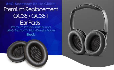 Amazon AHG QC35 Ii Replacement Ear Pads Cushions Compatible With