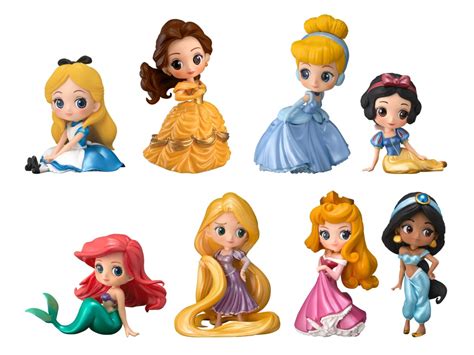 ディズニープリンセスたちが大集合バンプレストDisney Characters Q posket petit Girls Festival