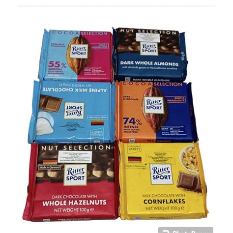 Jual Ritter Sport Cocoa Selection Ukuran G Exp Akhir