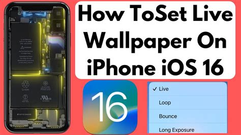 How To Set Live Wallpaper On Iphone Ios Live Wallpaper Apply To