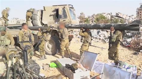 Israels Military Releases Video After Finding One Of Hamas ‘largest Weapons Depots In The Gaza